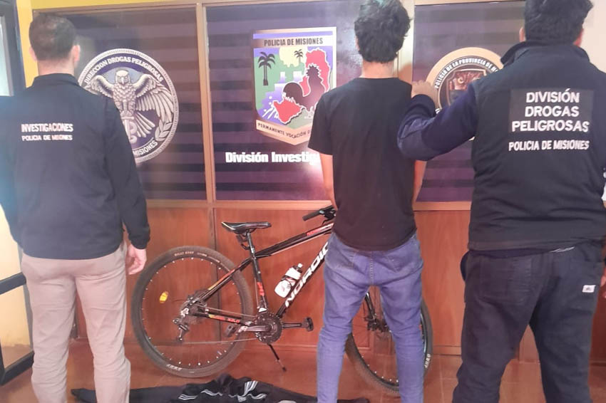 Investigación policial permitió recuperar una bicicleta robada