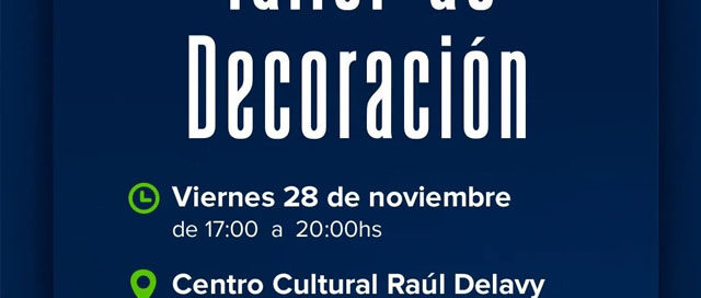 APÓSTOLES: Muestra anual del Taller de Decoración en el Centro Cultural