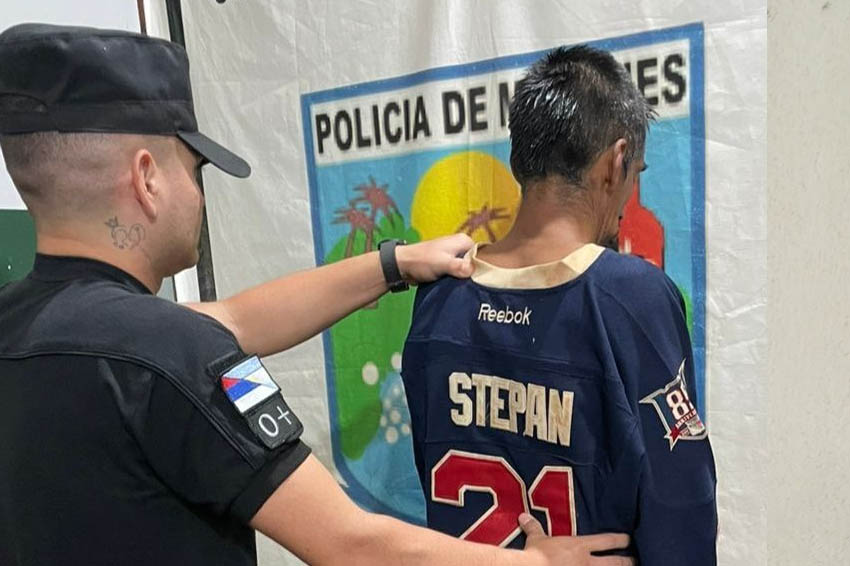 MONTECARLO: Detuvieron a “Turrito” tras el robo de un bolso con recaudación de un carrito de comidas