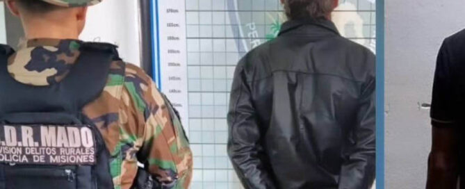 DELICIA: Cuatro detenidos y vehículos secuestrados en un intento de usurpación de un lote