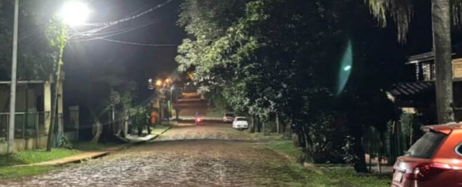 WANDA: Instalan luminarias LED para reforzar el alumbrado público en el barrio Cooperativa