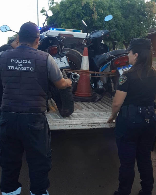 Controles de tránsito en Iguazú dejaron actas, retenciones y licencias retiradas