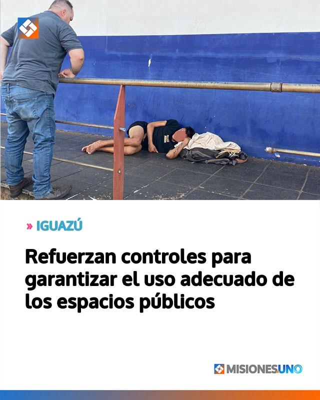 Refuerzan controles para garantizar el uso adecuado de los espacios públicos