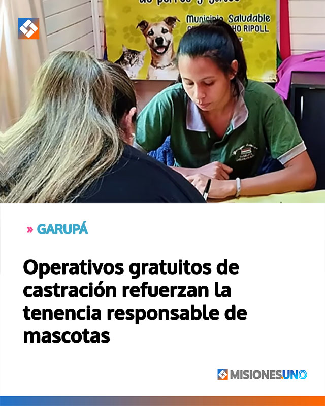 Operativos gratuitos de castración refuerzan la tenencia responsable de mascotas