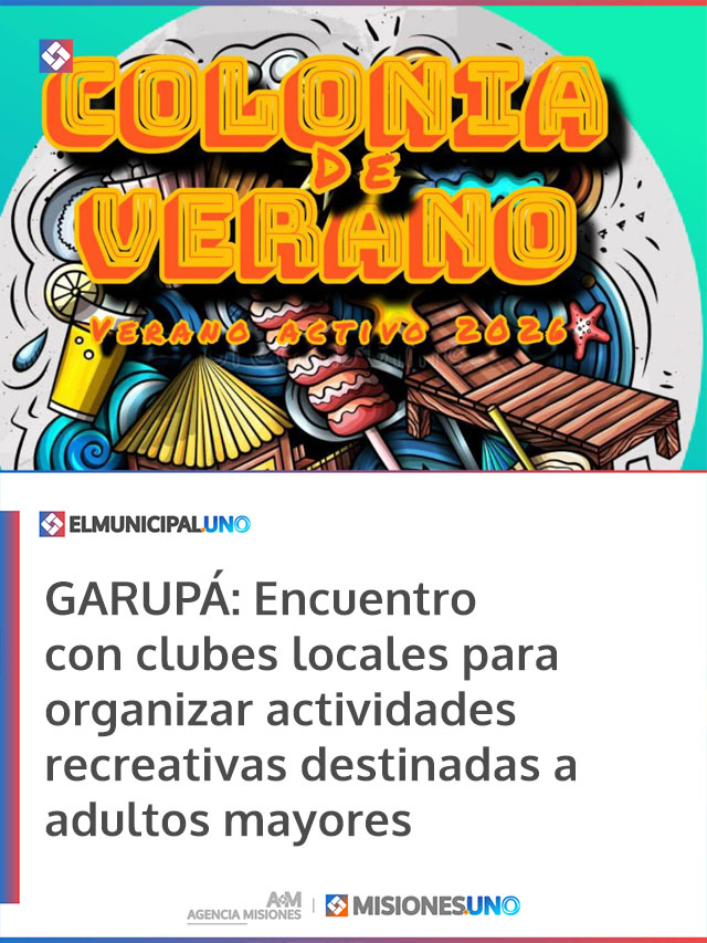 Garupá: Encuentro con clubes locales para organizar actividades recreativas destinadas a adultos mayores