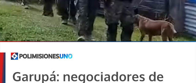 Garupá: negociadores de la Policía detuvieron a un hombre atrincherado tras un robo