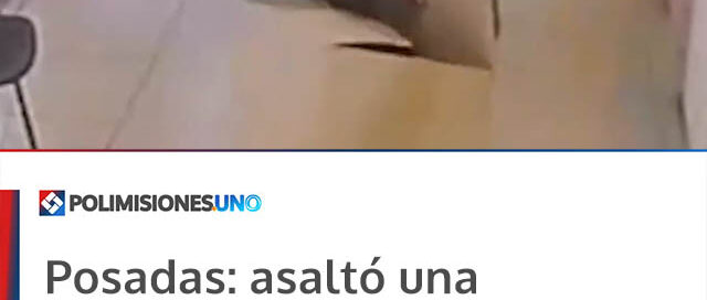 Posadas: asaltó una farmacia a punta de arma, se llevó dinero y fue detenido tras un operativo cerrojo