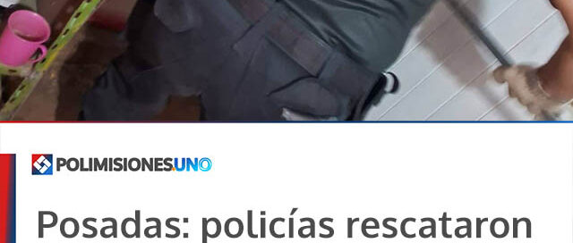 Posadas: policías rescataron a un hombre con Parkinson tras descompensarse en su vivienda