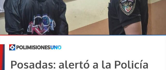 Posadas: alertó a la Policía por ruidos en su casa y detuvieron a un ladrón escondido en un galpón