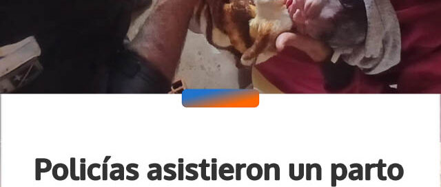 Policías asistieron un parto de urgencia en una vivienda de Garupá